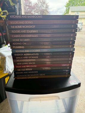 Vintage TIME LIFE Home Repair and Improvement / Set of 18 Hardback Books!